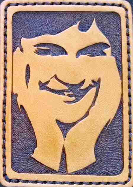Portrait - by Kate Dubiel - Leather Trading Cards - International Leather Club